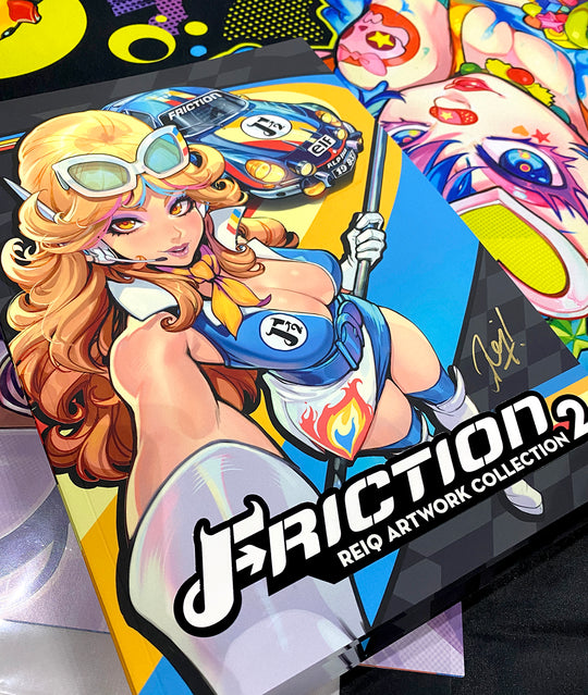 Friction Vol 2 Reiq Artwork Collection Art book is here!