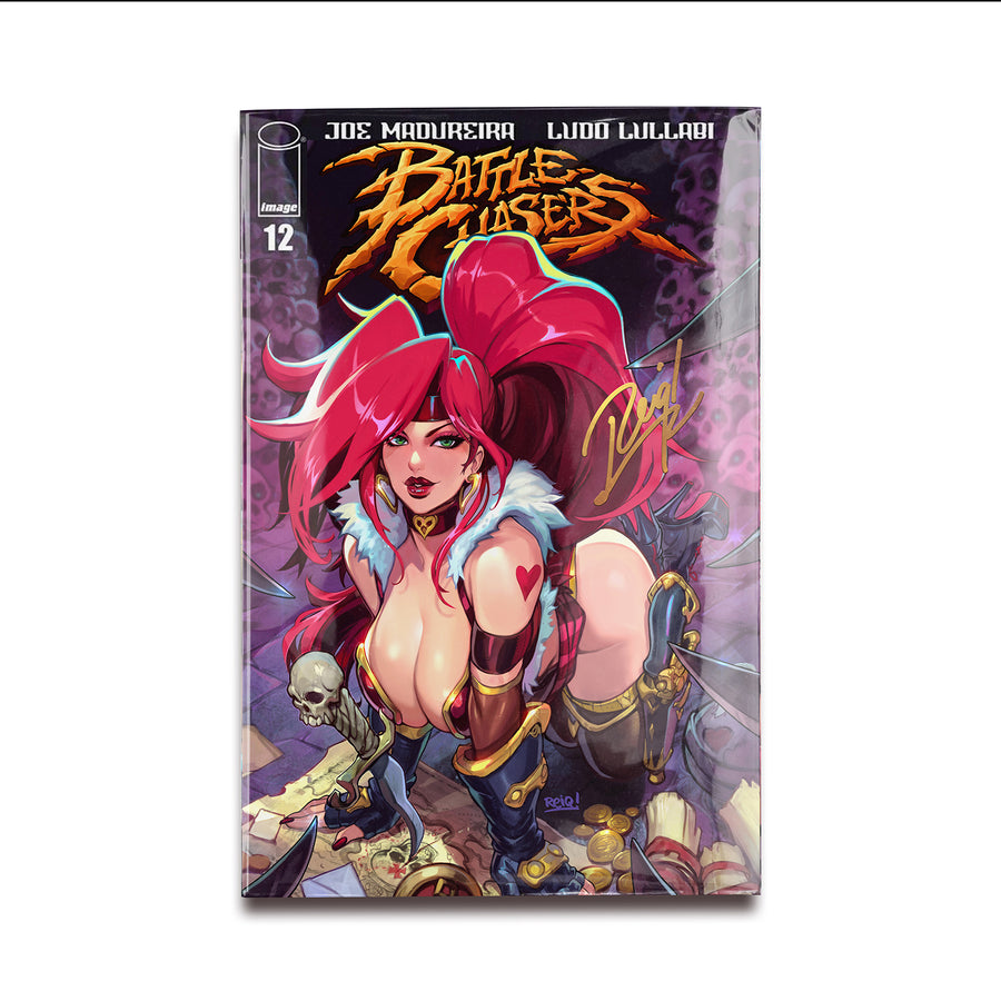 Battle Chasers #12 Cover E -  SIGNED Limited 60 COPIES