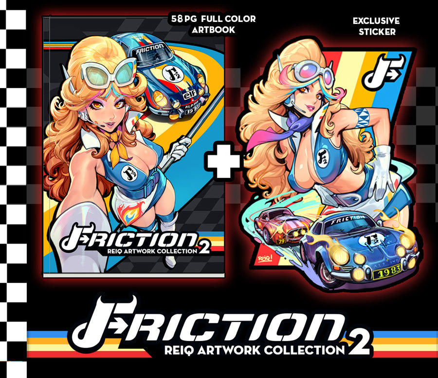 FRICTION VOL2 - REIQ Artwork Collection + Sticker