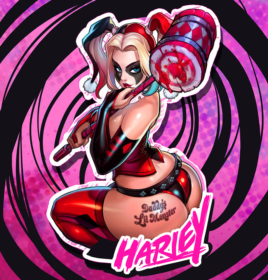 Harley-Quinn Sticker Limited