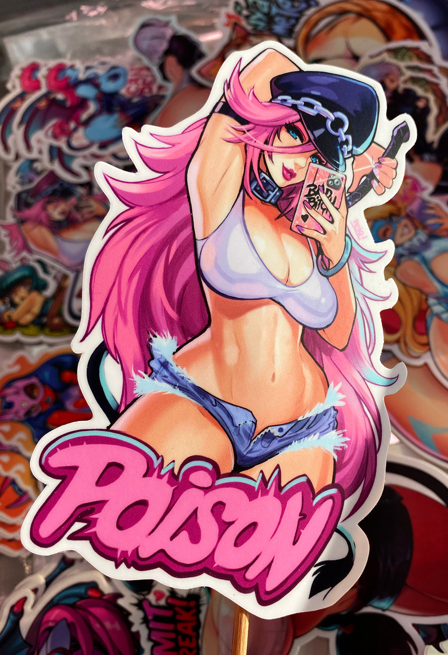 SF Poison CLASSIC & SF5 Version Sticker