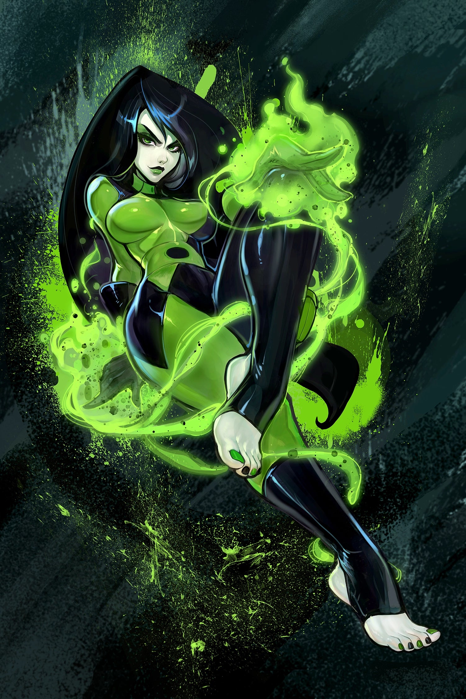 Factory Shego painting