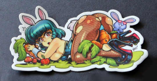 Healthy Carrots Kinky Cutie Sticker