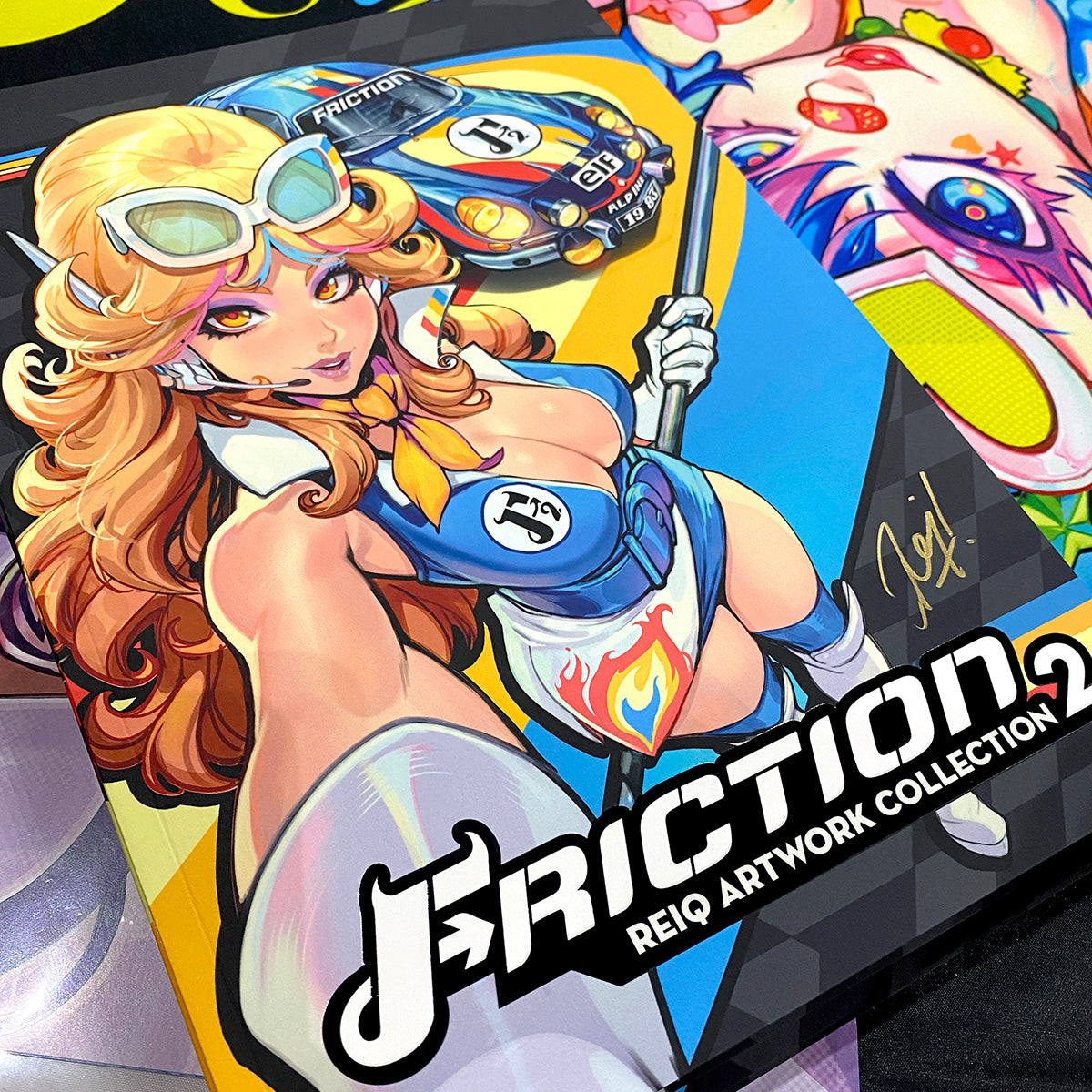 Friction Vol 2 Reiq Artwork Collection Art book is here!