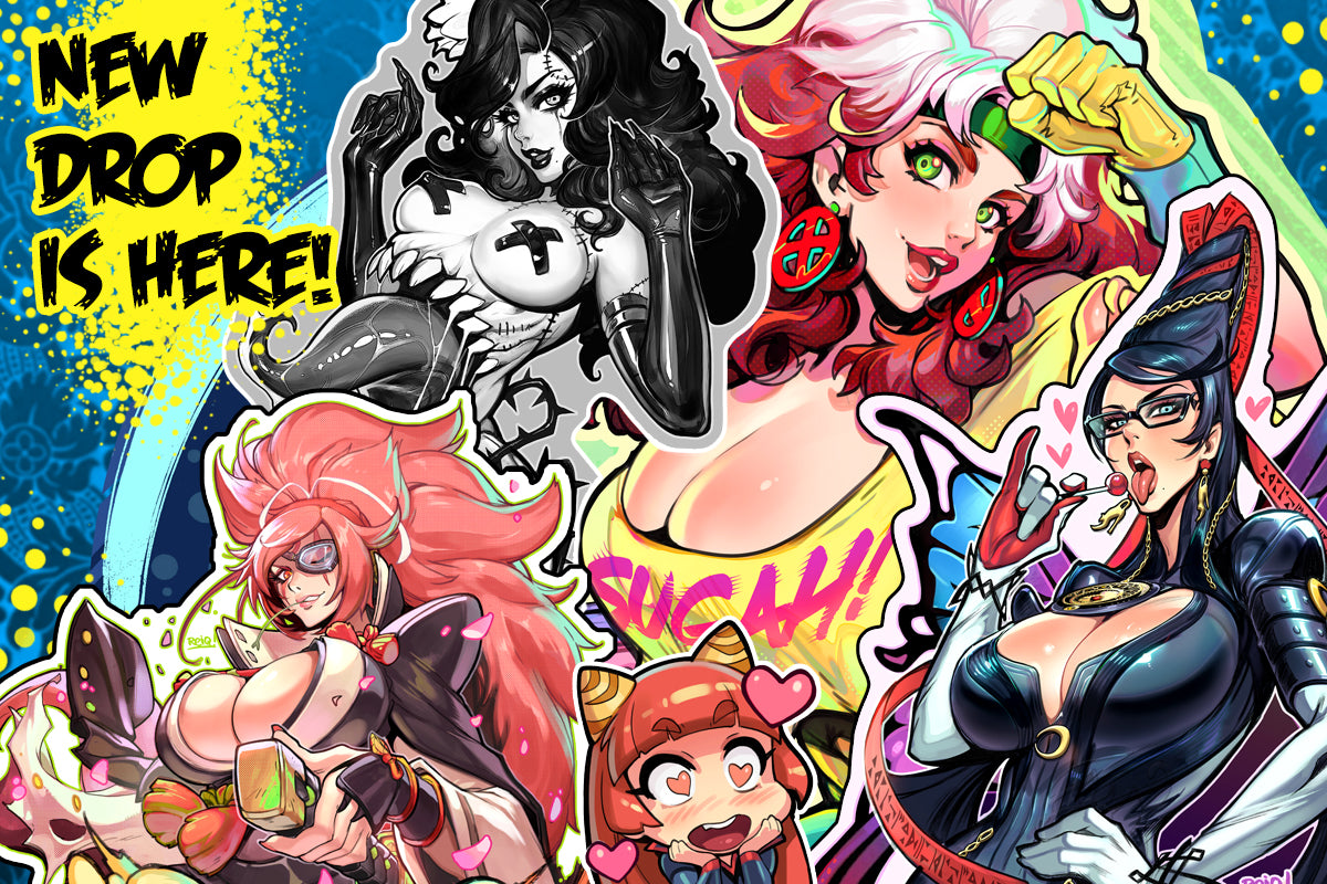 ⭐️ NEW DROP 🚀  ROGUE, BAYONETTA, BAIKEN, Big Gulp , Kinky Cuties, SAILOR MOON and MORE!