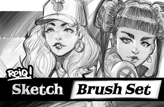 New Sketch Brush Pack + Sketchbook News!