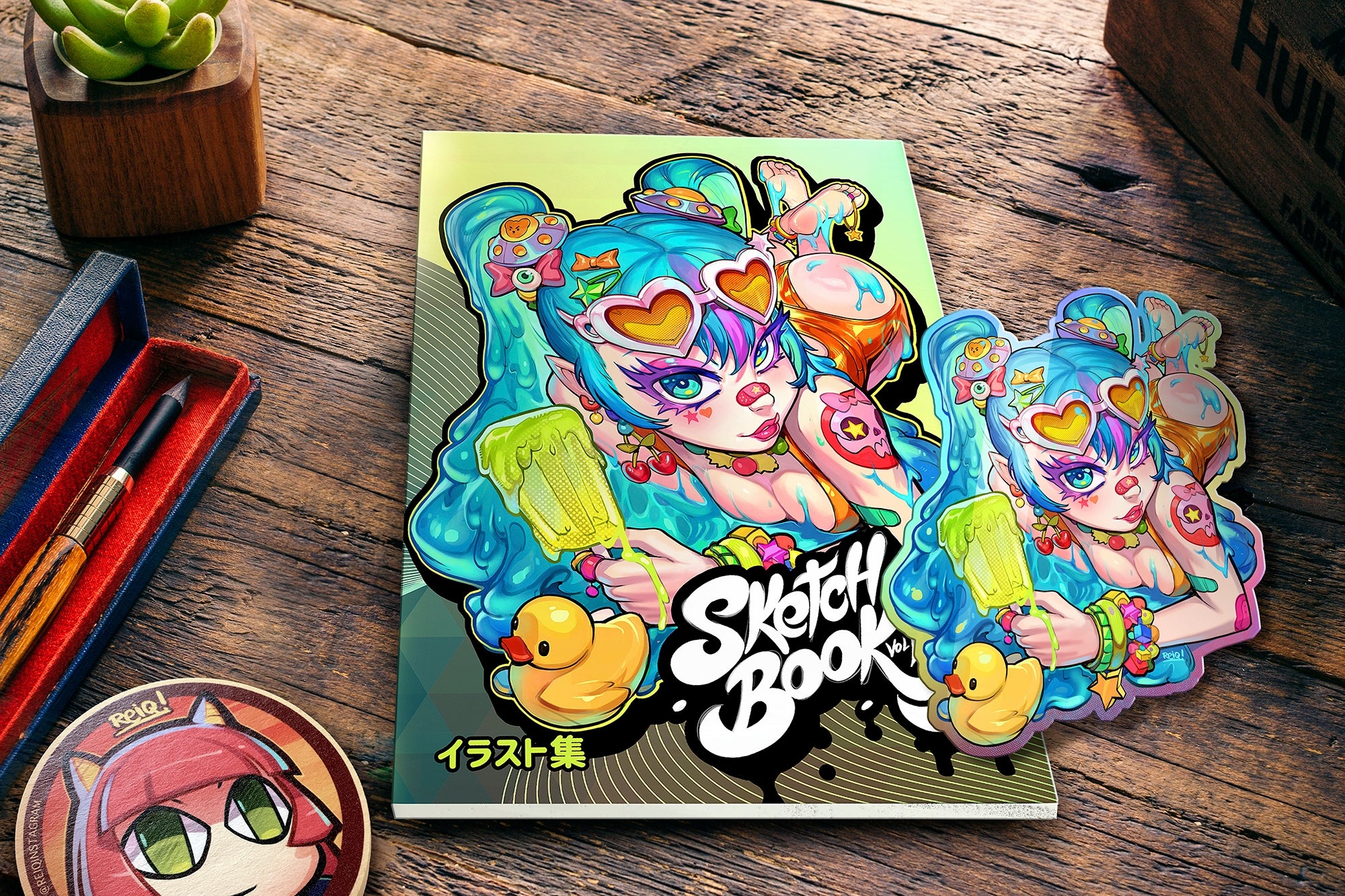 🚀 SKETCHBOOK VOL 5 + NEW DROP!