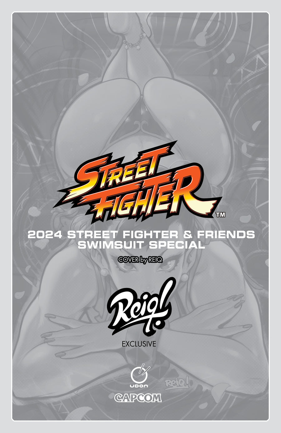 REIQ SIGNED 2024 Street Fighter & Friends Swimsuit Special  Ft Chun -Li Cover B