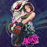 Akira Kazama Clear Sticker