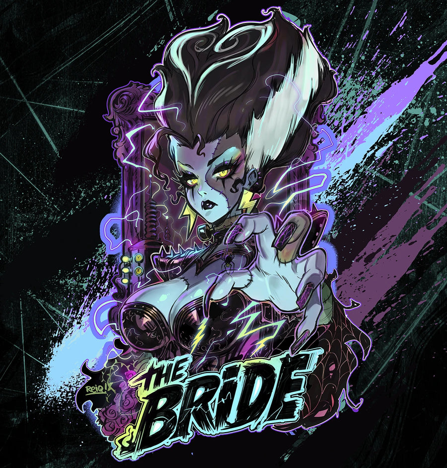 THE BRIDE / CLEAR / GLITTER /GLOW IN THE DARK Stickers!