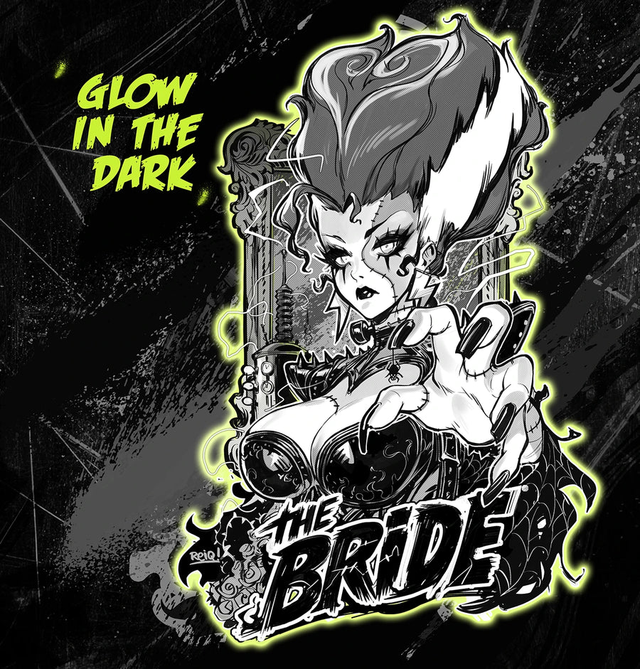 THE BRIDE / CLEAR / GLITTER /GLOW IN THE DARK Stickers!