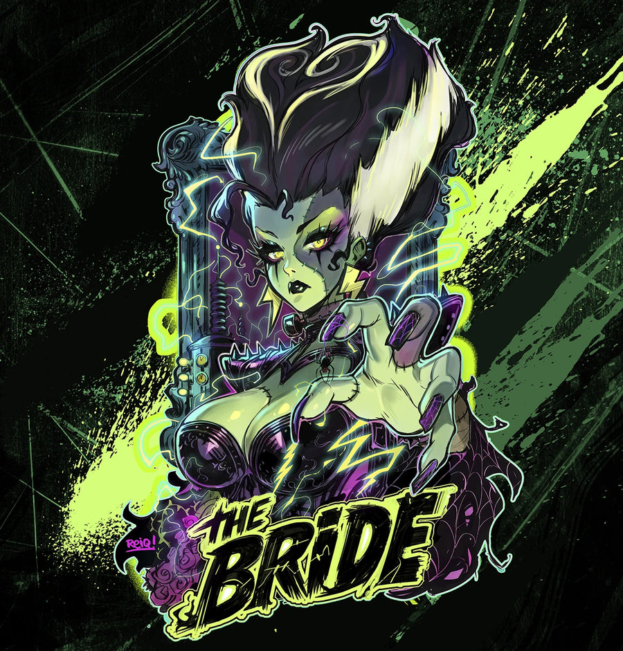 THE BRIDE / CLEAR / GLITTER /GLOW IN THE DARK Stickers!