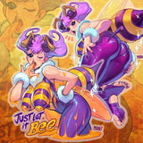Q.Bee Let it Bee Clear Sticker Set