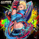 Spiral Arrow GLITTER Sticker Type - A  LIMITED