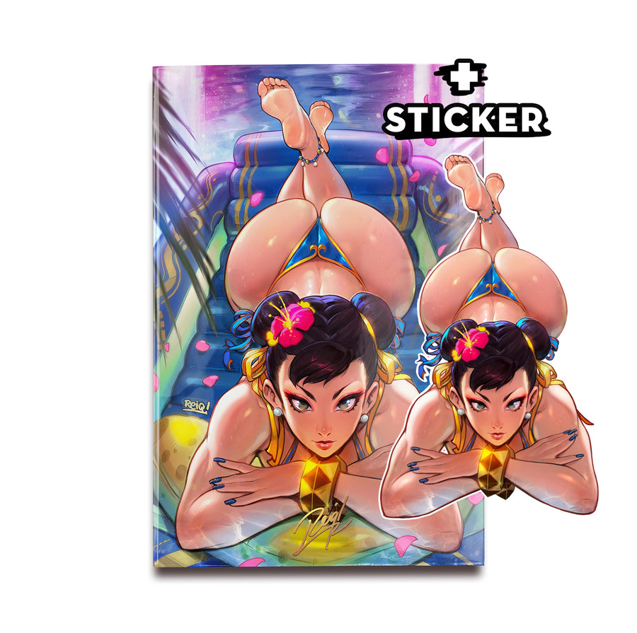 REIQ SIGNED 2024 Street Fighter & Friends Swimsuit Special  Ft Chun -Li Cover A