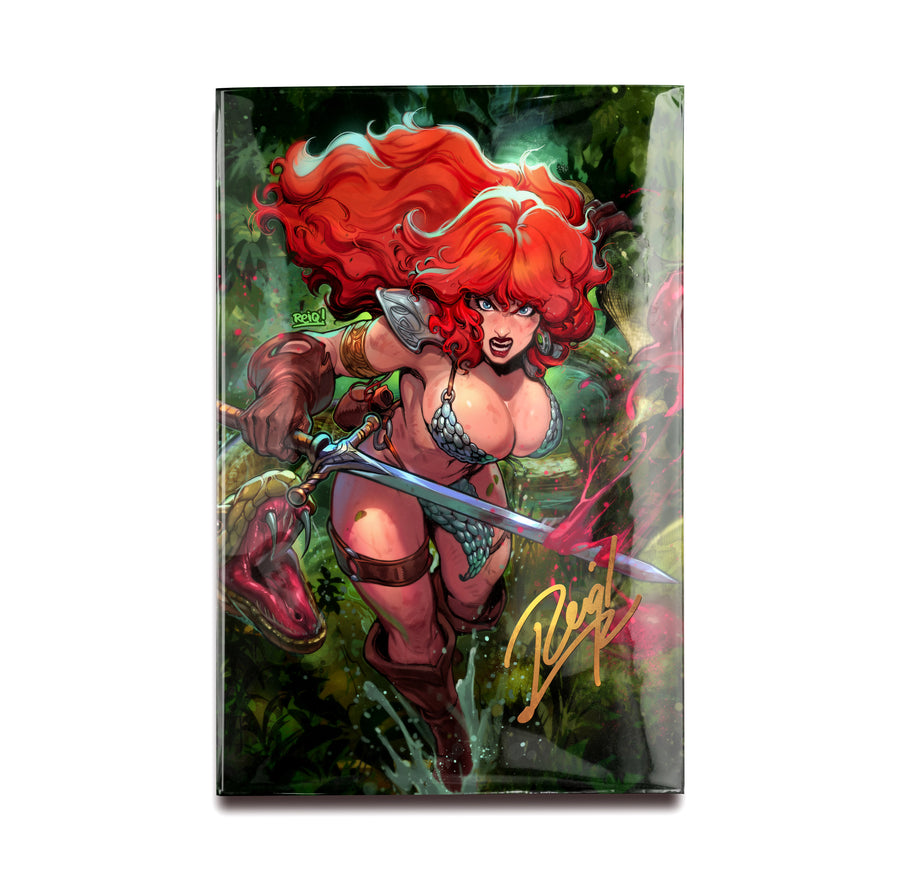 Savage Red Sonja #1 - UDON Store Exclusive Reiq Cover-  SIGNED Limited 8 COPIES