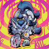 Creepy Hunter Vinyl Sticker