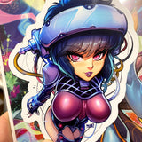 GITS Motoko Kusanagi Hard Disk Mode"  MAGNET