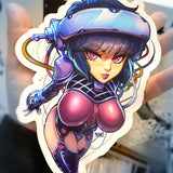 GITS Motoko Kusanagi Hard Disk Mode"  MAGNET