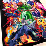 MvsC2 The Final Bout by REIQ Limited Signed 18 x 24 Art Print