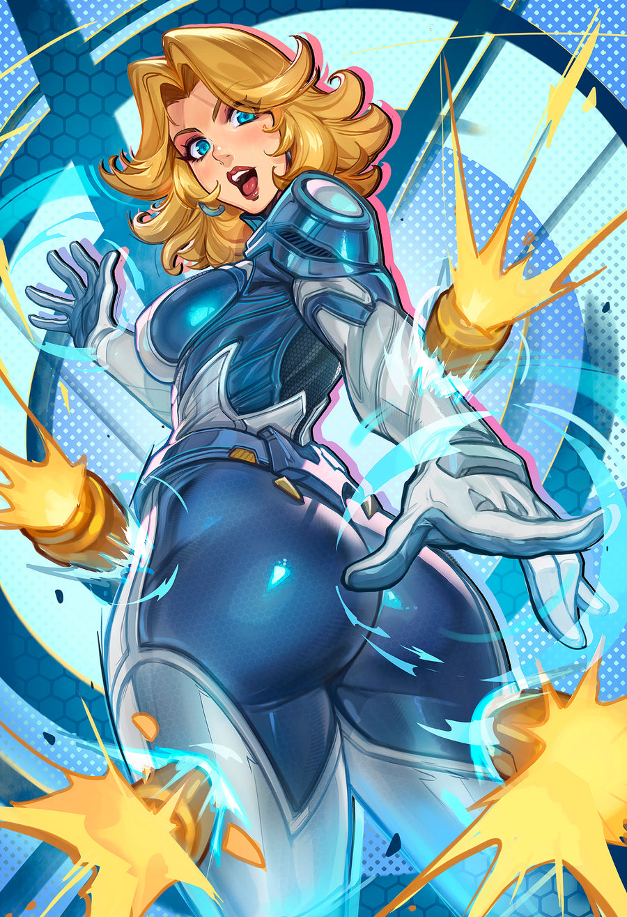 Invisible Woman Art Print