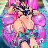 Juri's Chill Summer Art Poster 18x24 / Print 13x19