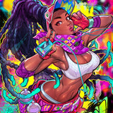 Bushin Beats! CLEAR Sticker!