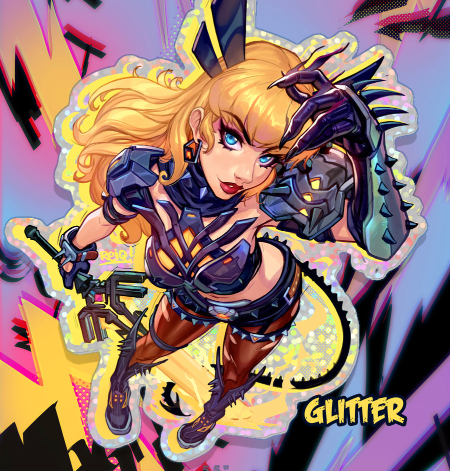 Magik Marvel Rivals Clear / Glitter Sticker