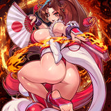 Mai Shiranui  18x24 Art Print Limited