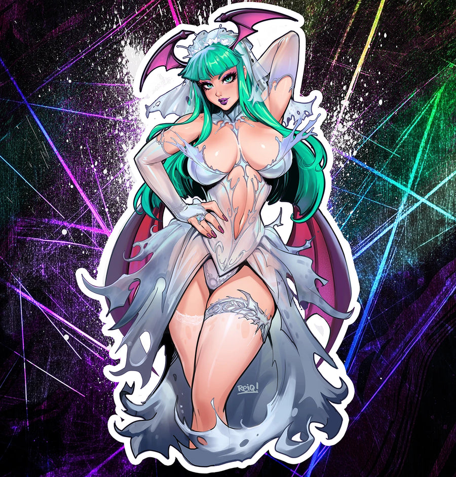 MORRIGAN Bridal Ver /// Clear & Glitter Sticker LIMITED