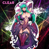 MORRIGAN Bridal Ver /// Clear & Glitter Sticker