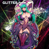 MORRIGAN Bridal Ver /// Clear & Glitter Sticker