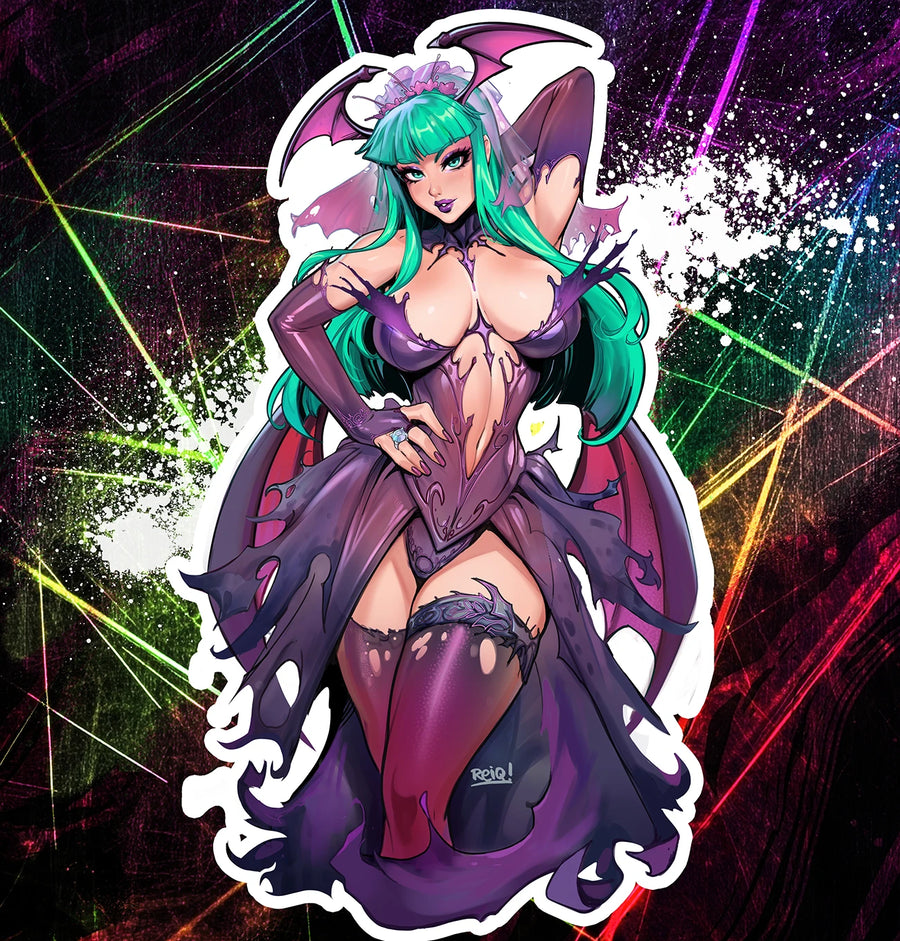 MORRIGAN Bridal Ver /// Clear & Glitter Sticker LIMITED