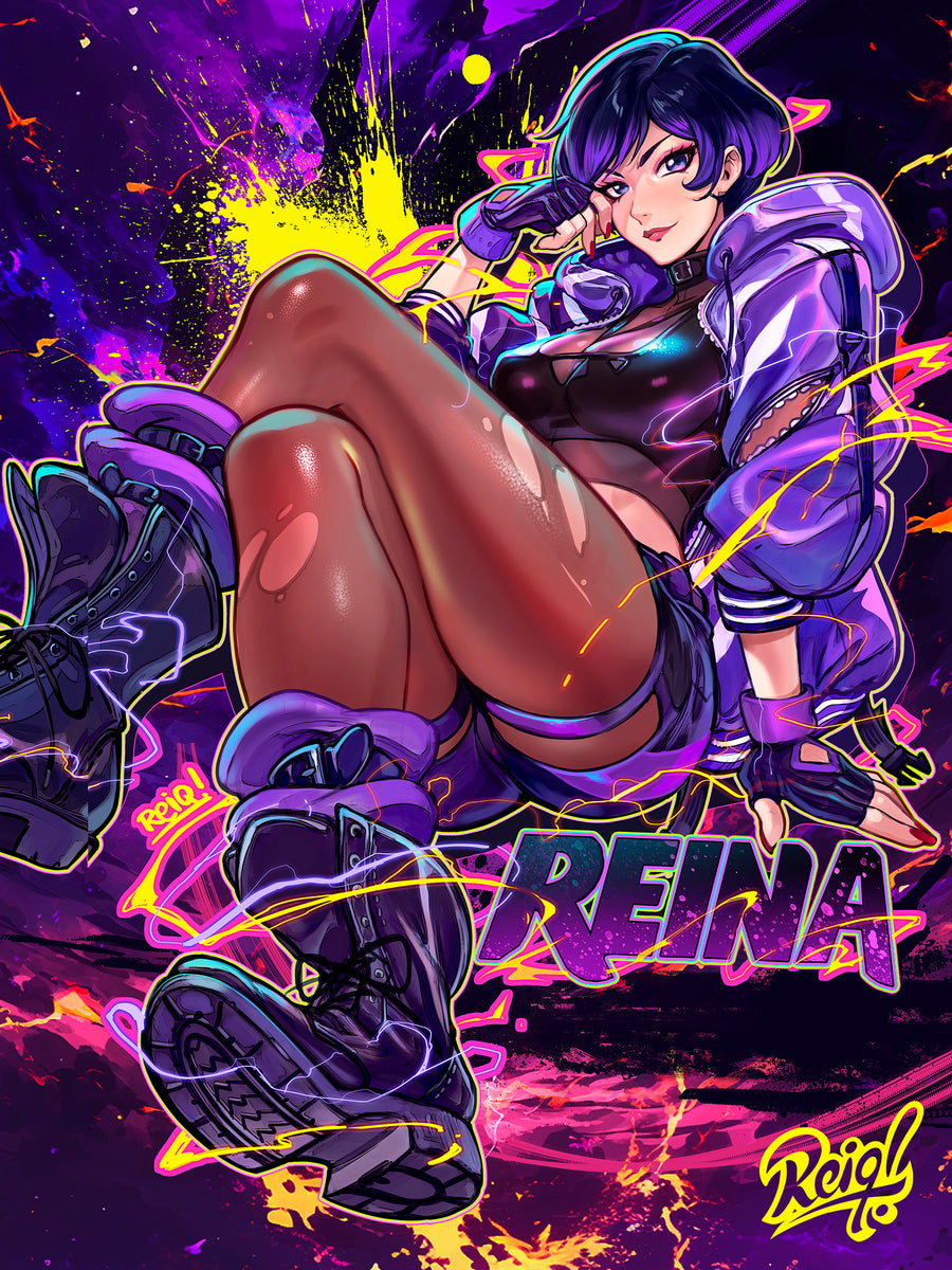 TEKKEN 8 REINA  18x24 Art Print Limited