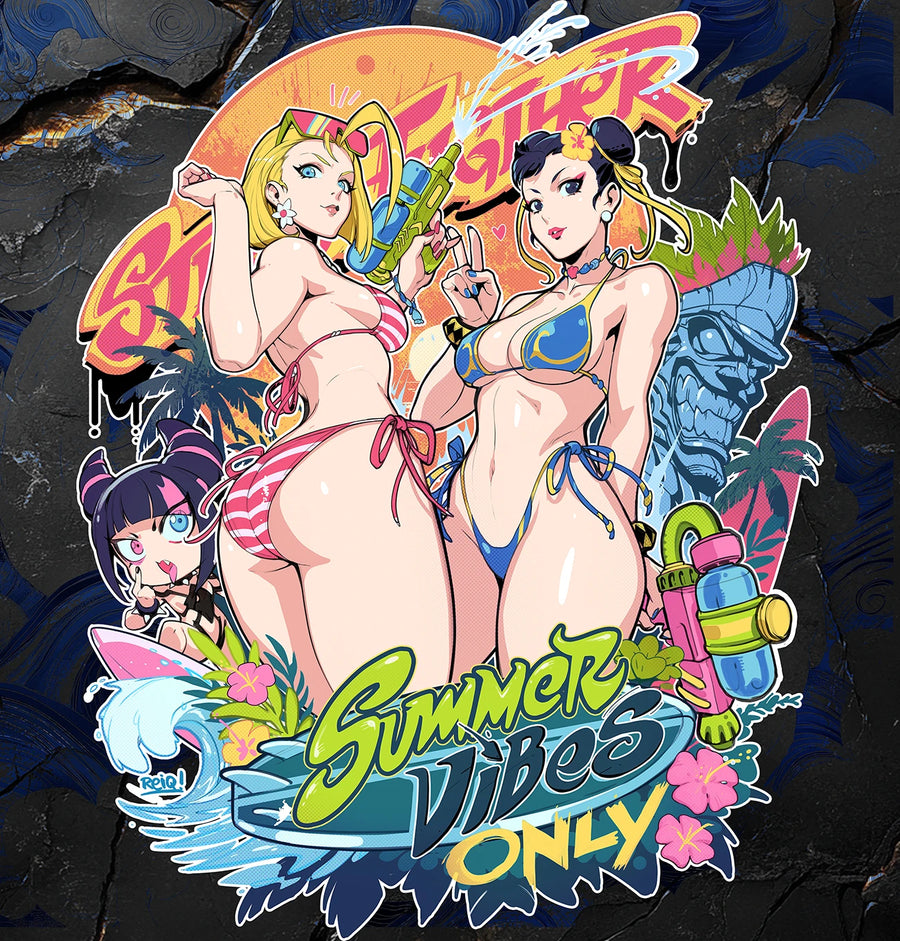 Summer Vibes SF Vinyl Sticker