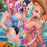 Summer Times Feat Manon, Cammy and Jury 18x24  Limited Signed Poster