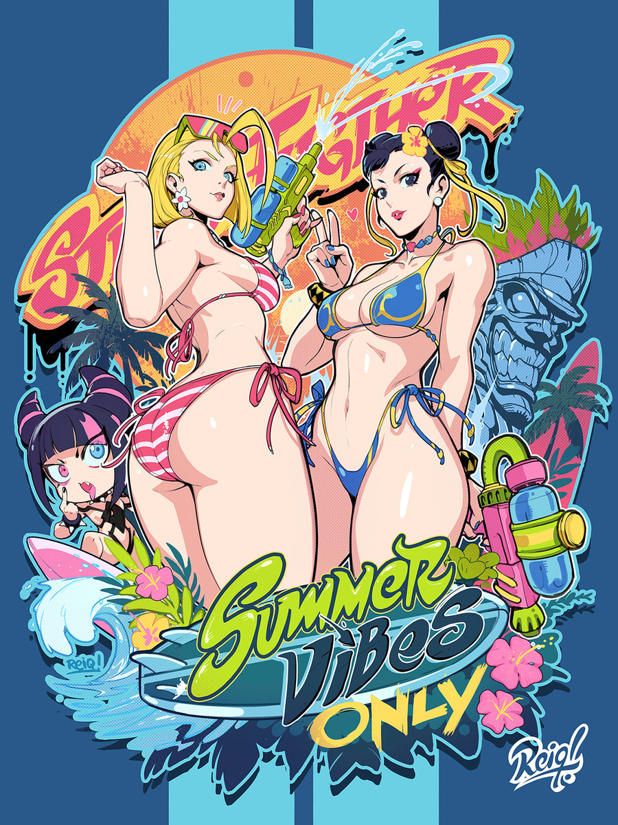Summer Vibes 18x24  Limited Signed Poster