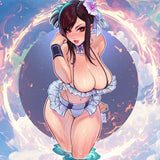 Tifa's Summer 🏖☀️ Clear Sticker