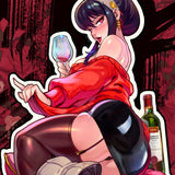 Yor's Romantic Evening Sticker