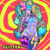 ZombieStein's New Pair! Glitter Sticker