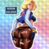 PATREON ONLY Special Android18 Ripped Stockings!