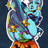 Pumpkin Queen Kinky Cutie Sticker