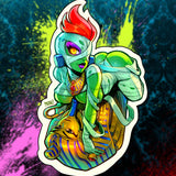 The Mummy Awakening  Kinky Cutie Seasonal Sticker