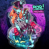 Pechi-HAllow Clear Sticker 100 Pcs
