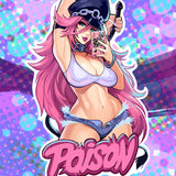 SF Poison CLASSIC & SF5 Version Sticker