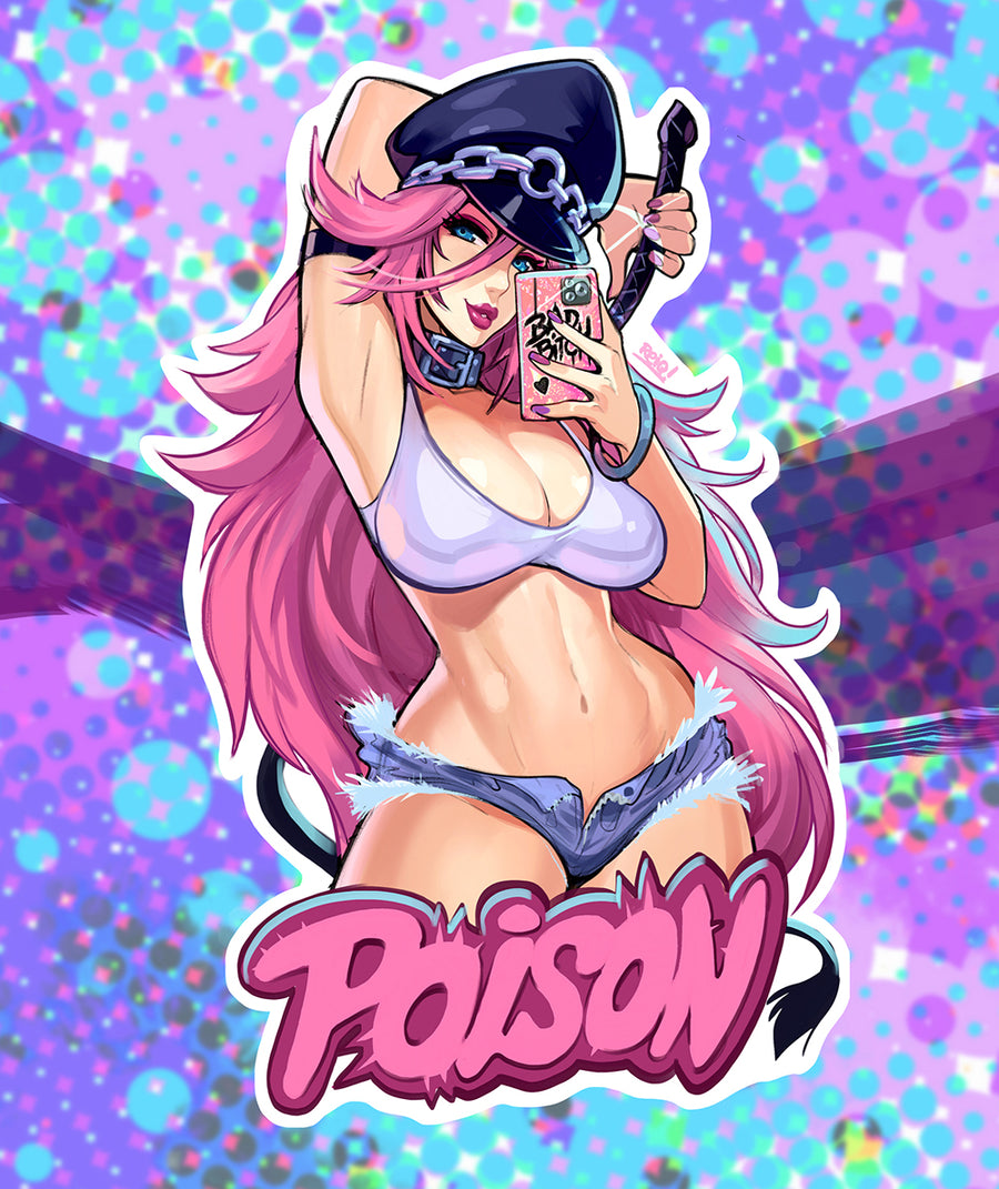 SF Poison CLASSIC & SF5 Version Sticker
