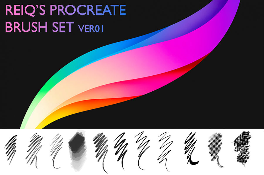 REIQ's Procreate Brush Set Ver 01