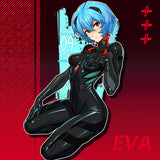 Evangelion - Ayanami REI 3.0 +1.0 Clear Sticker