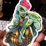 The Mummy Awakening Sticker