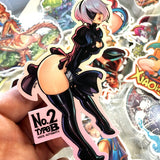 2B Nier Automata Sticker Set